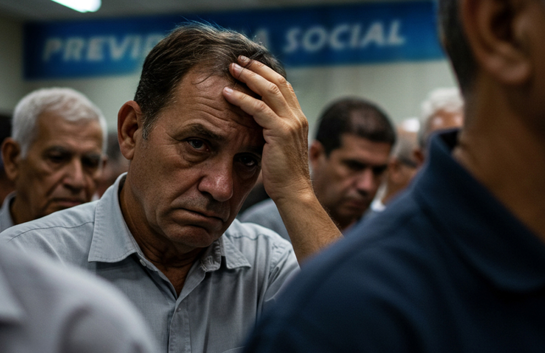 Fila do INSS encosta em 2 milhões