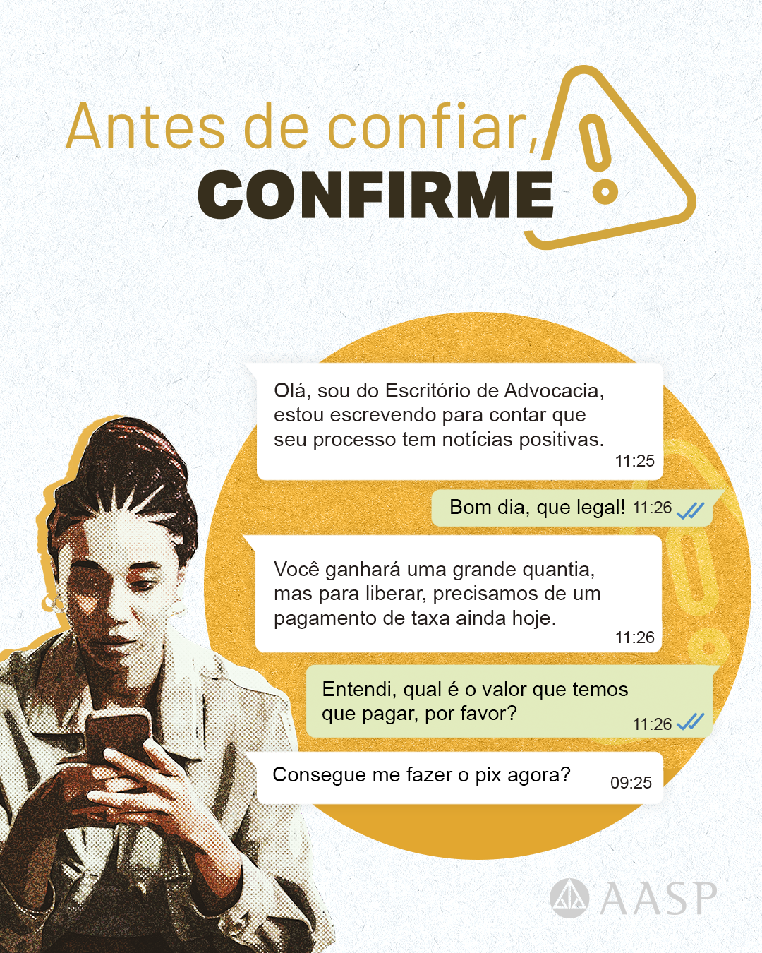 Antes de Confiar, Confirme